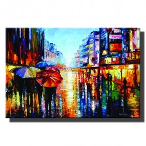 Tranh in Canvas sơn dầu